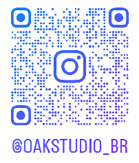 QR Code Instagram @oakstudio_br
